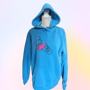 Limited Edition Adidas X The Simpsons Squishee Men’s Blue Hoodie, Size Medium